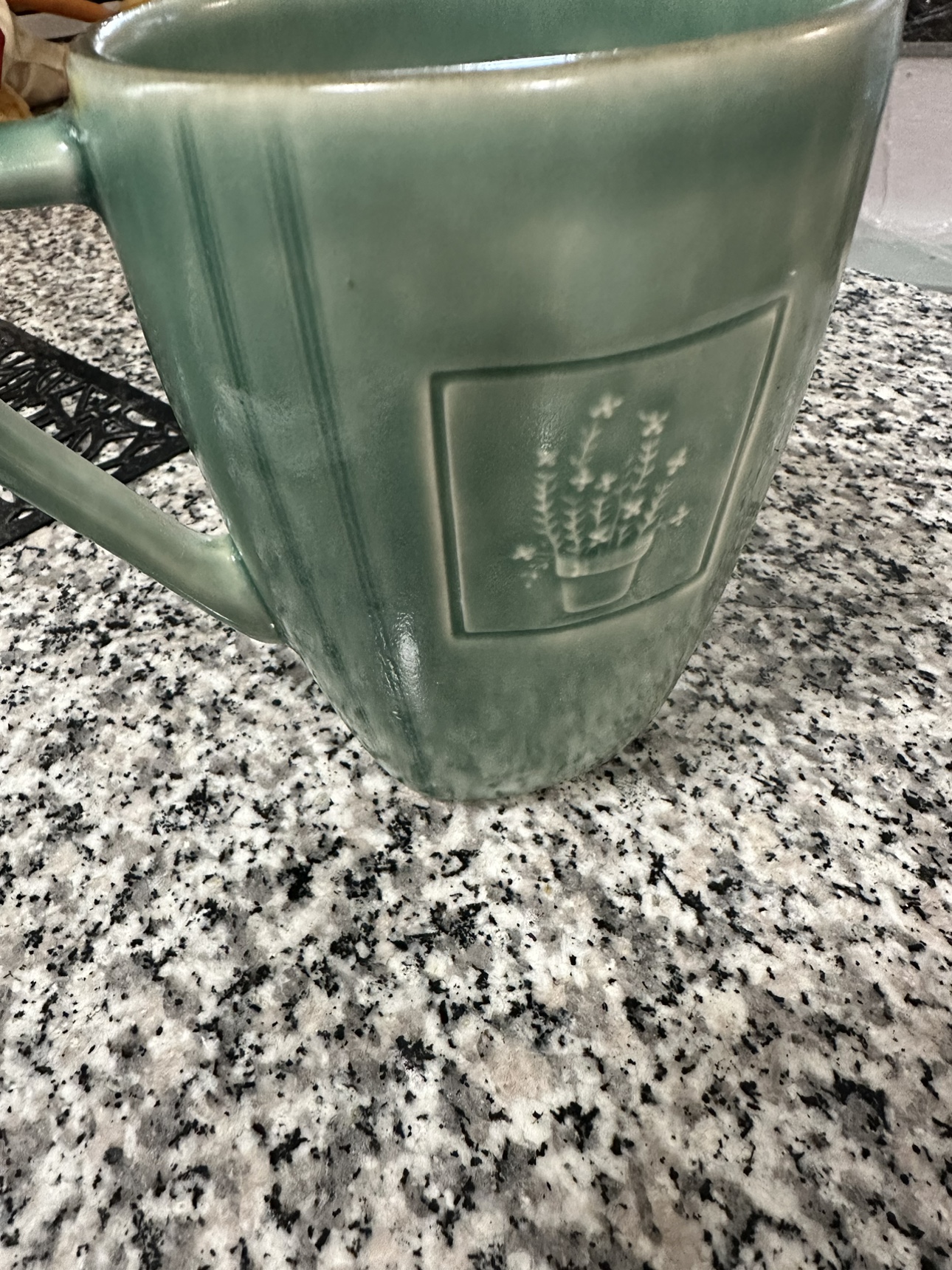 Natures wood Serenity Green Bu Pfaltzgraff Tea / Coffee Mug