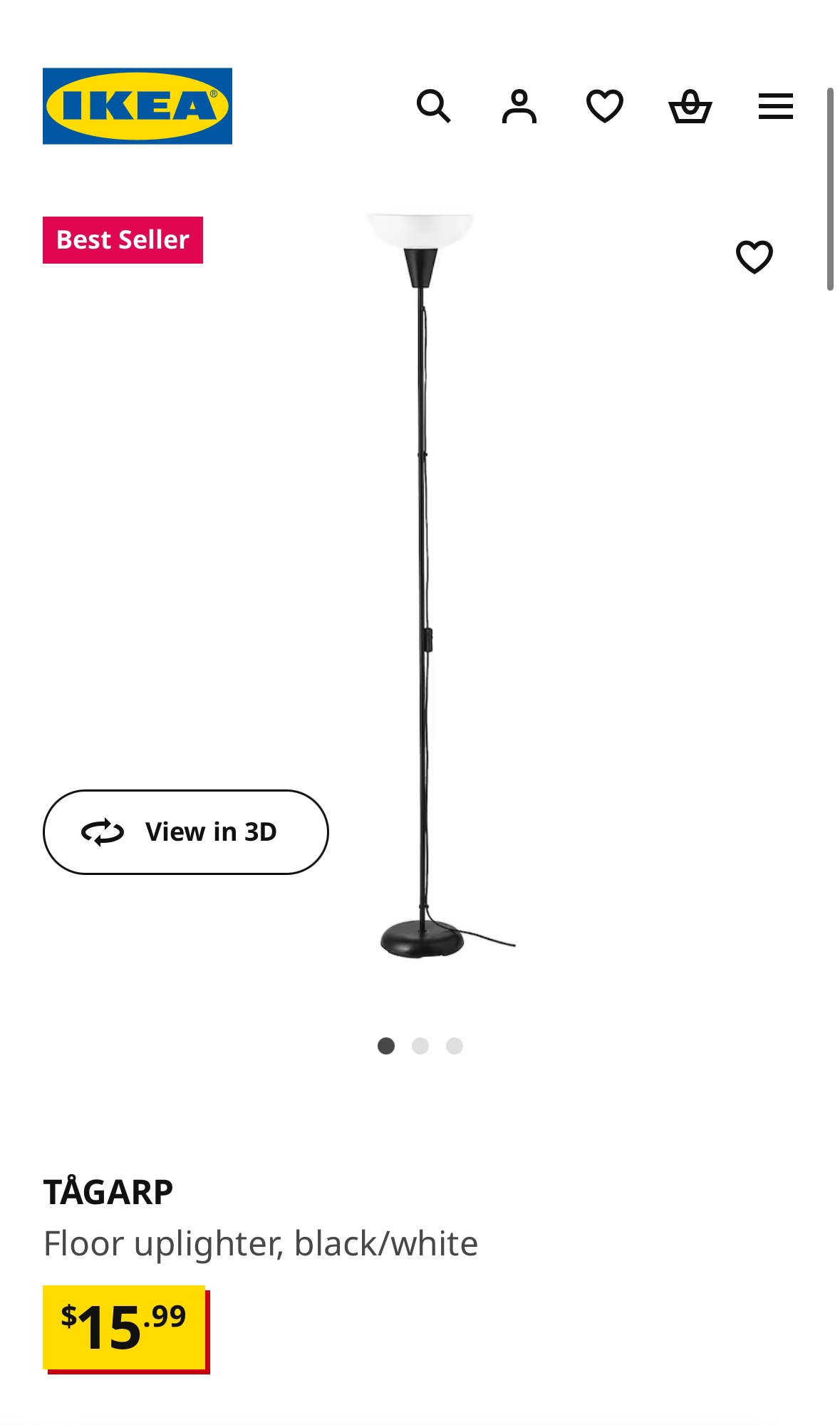2 tall lamps