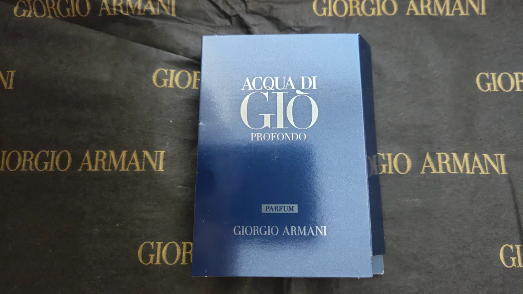 Giorgio Armani Acqua di Giò Profondo Parfum 1.2ml Cologne thumbnail