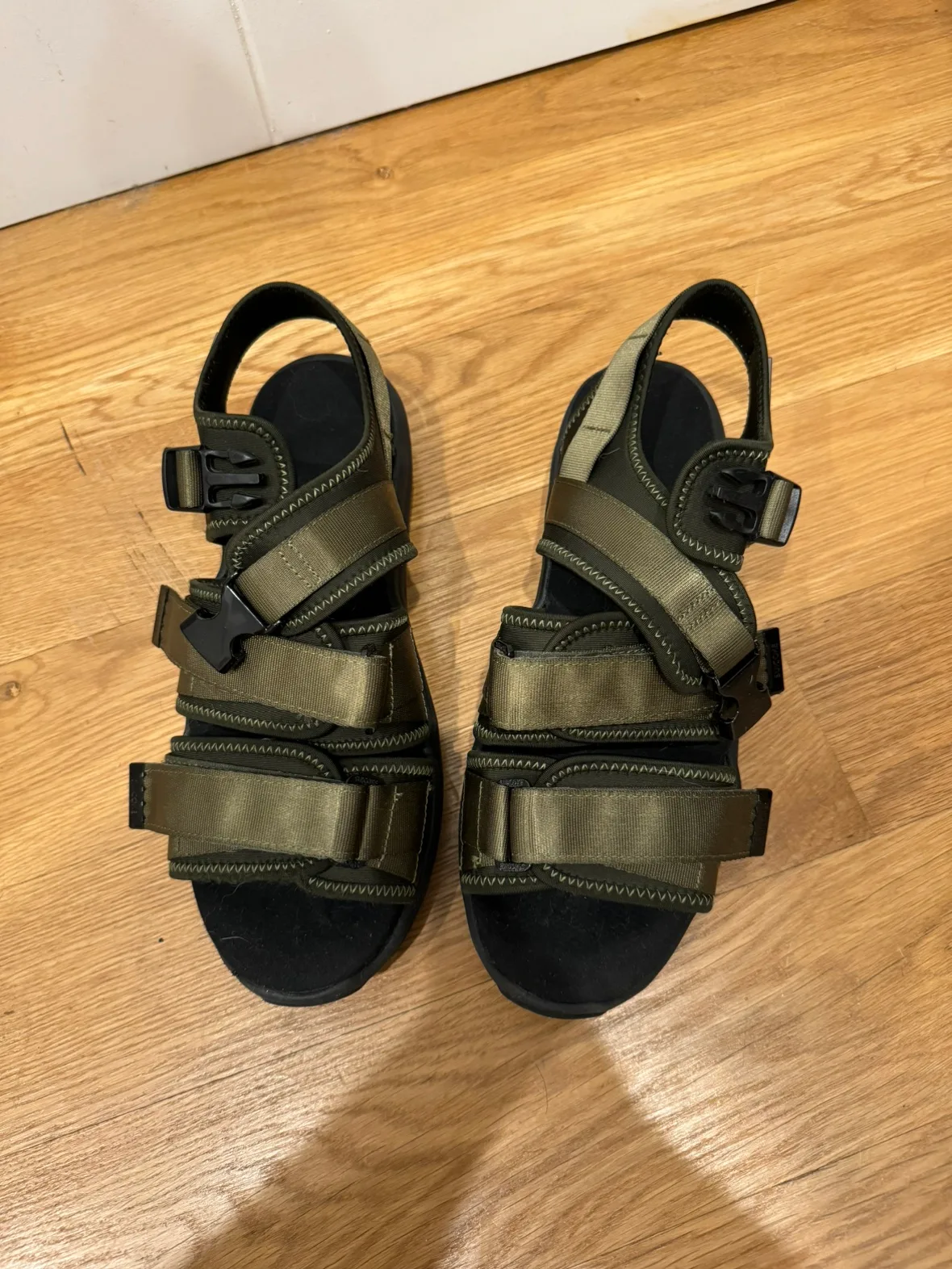 Suicoke x Tom Wood Men's Green Sandals