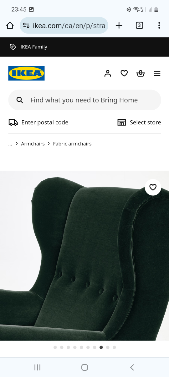 Ikea STRANDMON Armchair - photo 3