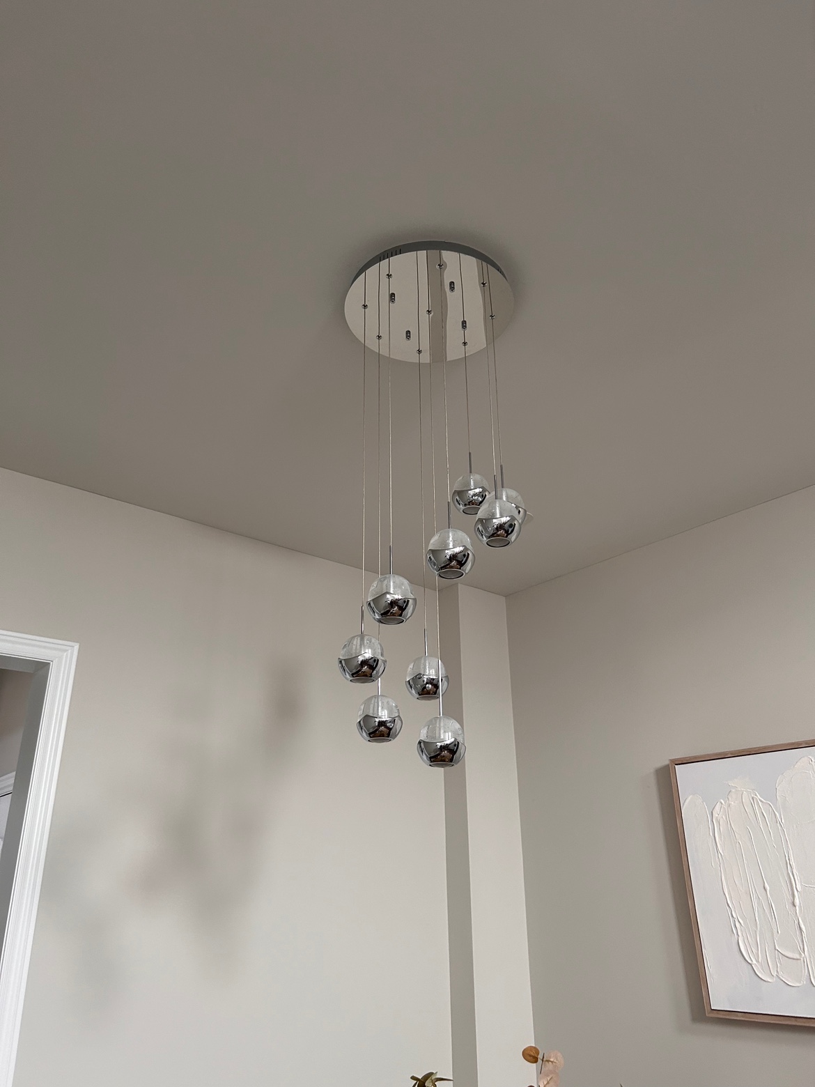 Artika Oracle 5-pendant LED dining/kitchen light
