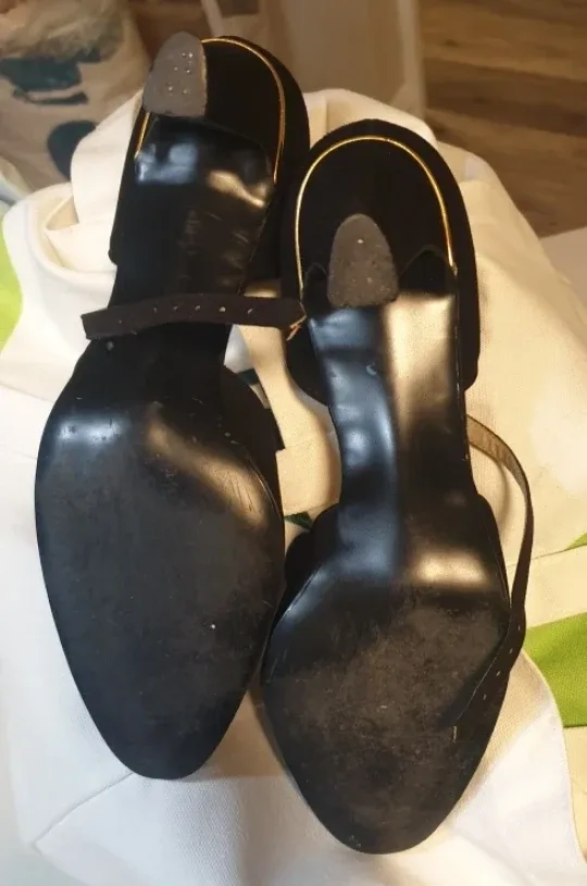 Black Suede Heels image indicator(4)