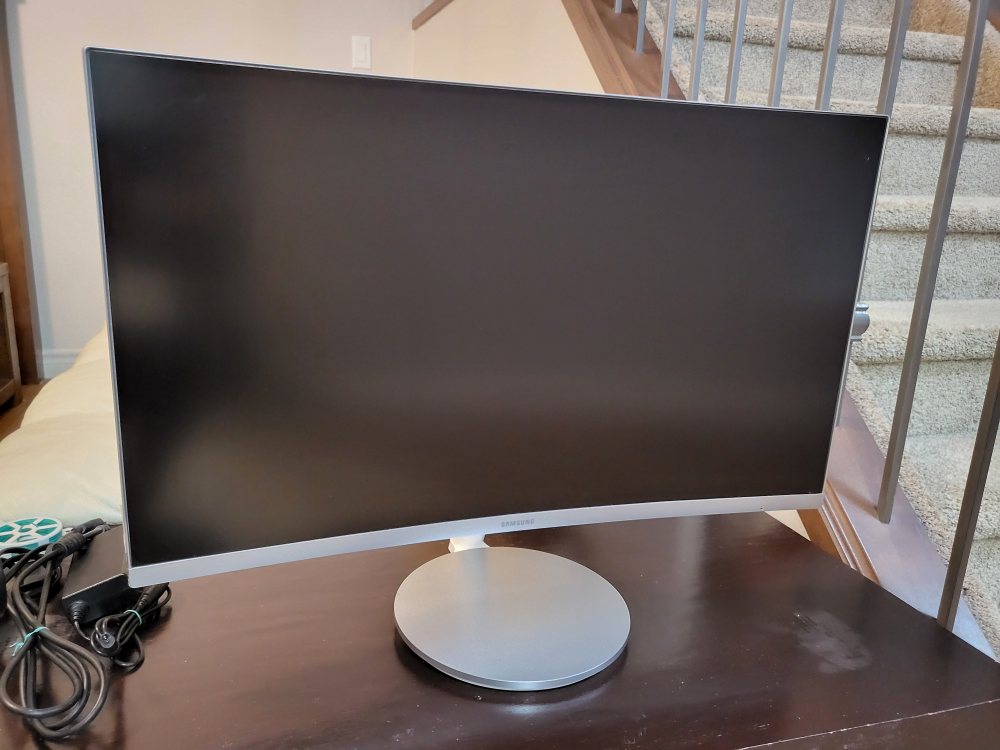 Samsung Curved Monitor 27 inch