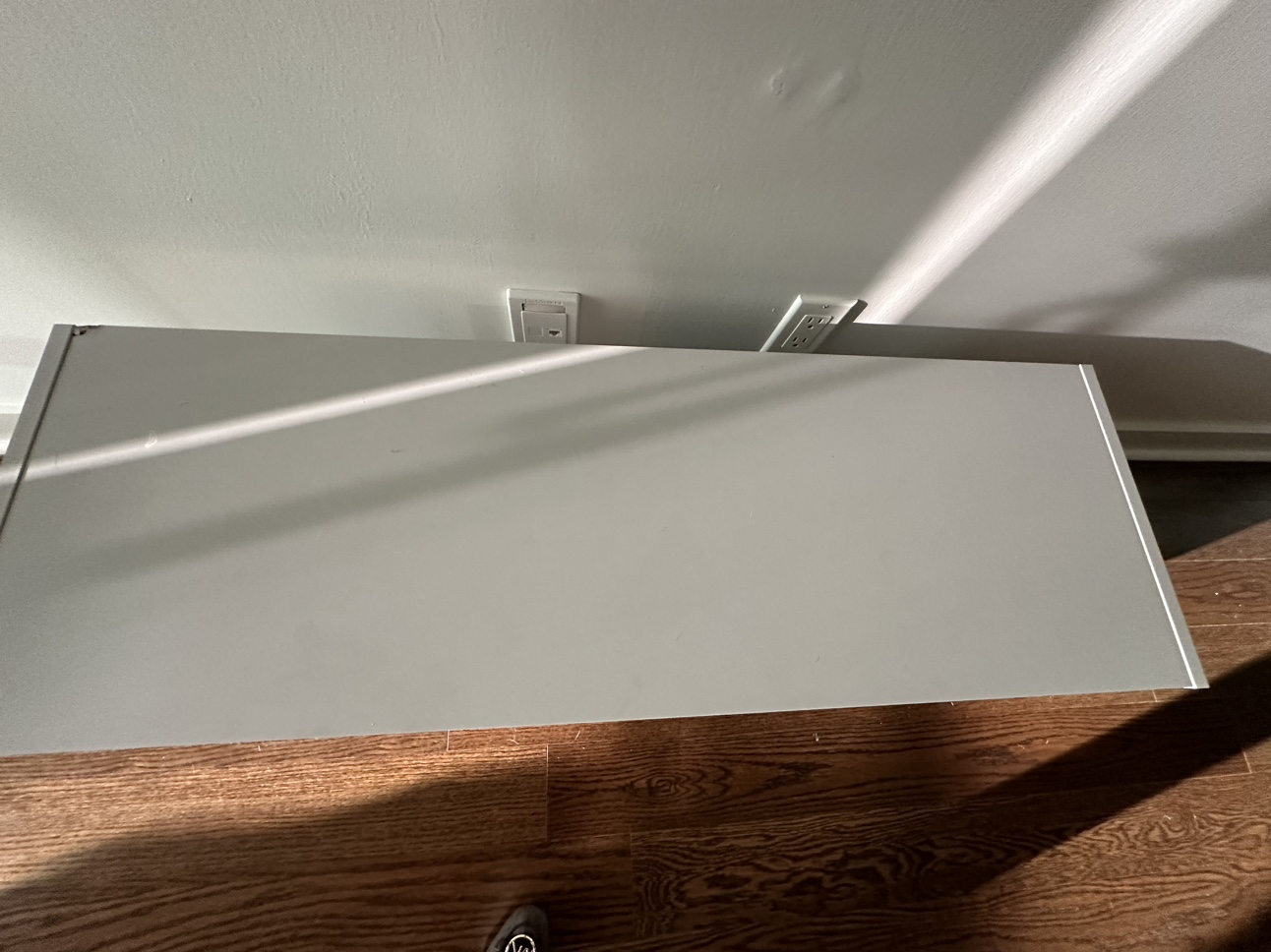 Ikea SPIKSMED TV bench light gray - photo 4