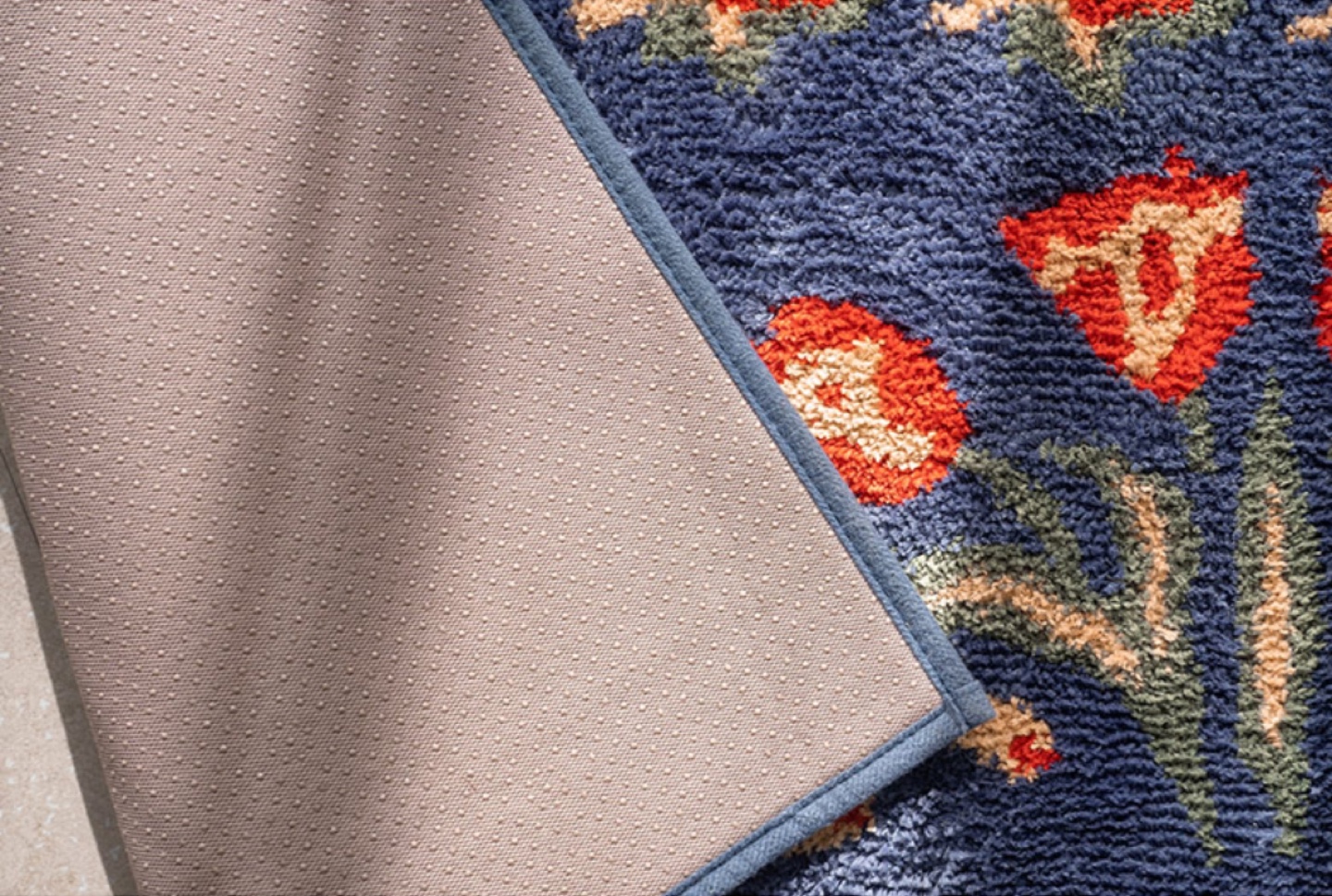 Kitchen mat; Botanical Mood Rug - Made with Jacquard Weaving - photo 3