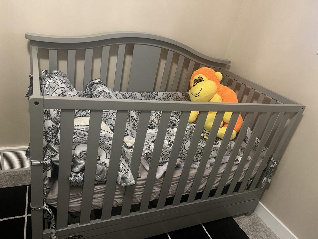 Grey Crib