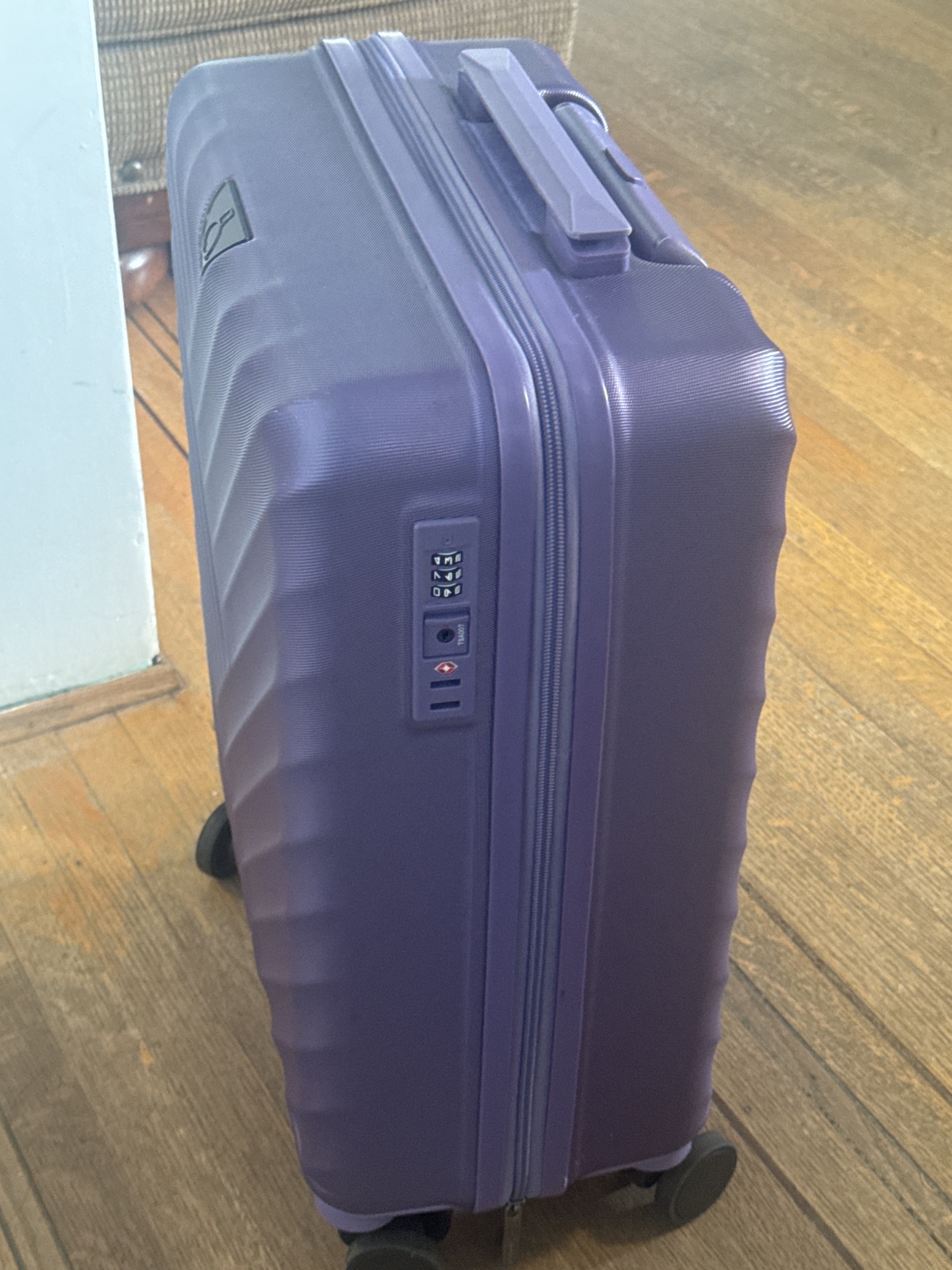Purple Carry-On Suitcase - photo 2