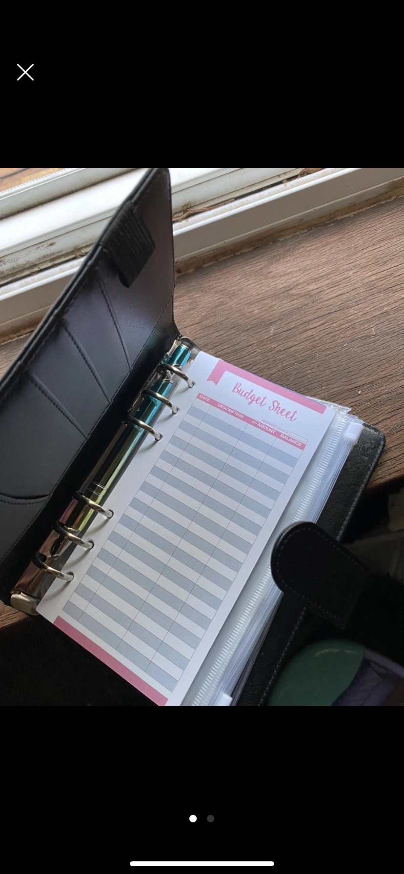 #freecycle budget binder