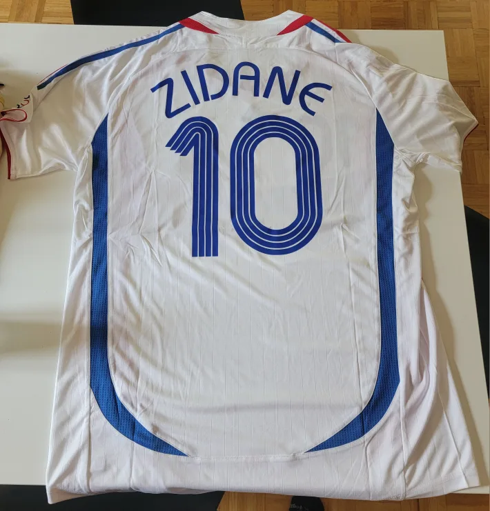 France 2006 World Cup Zidane #10 Jersey image indicator(2)