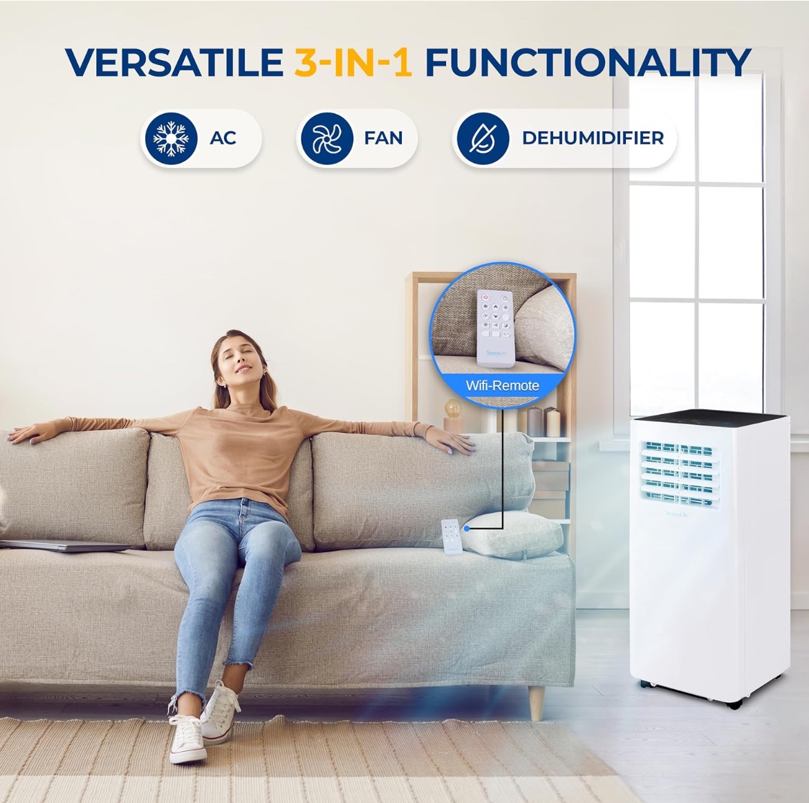 Portable Air Conditioner and Fan - photo 2