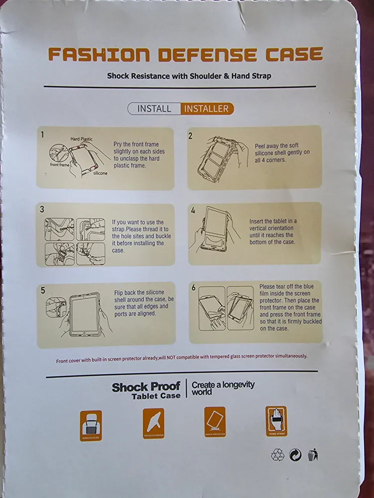 Fashionable Defense Case for Tablet image indicator(4)