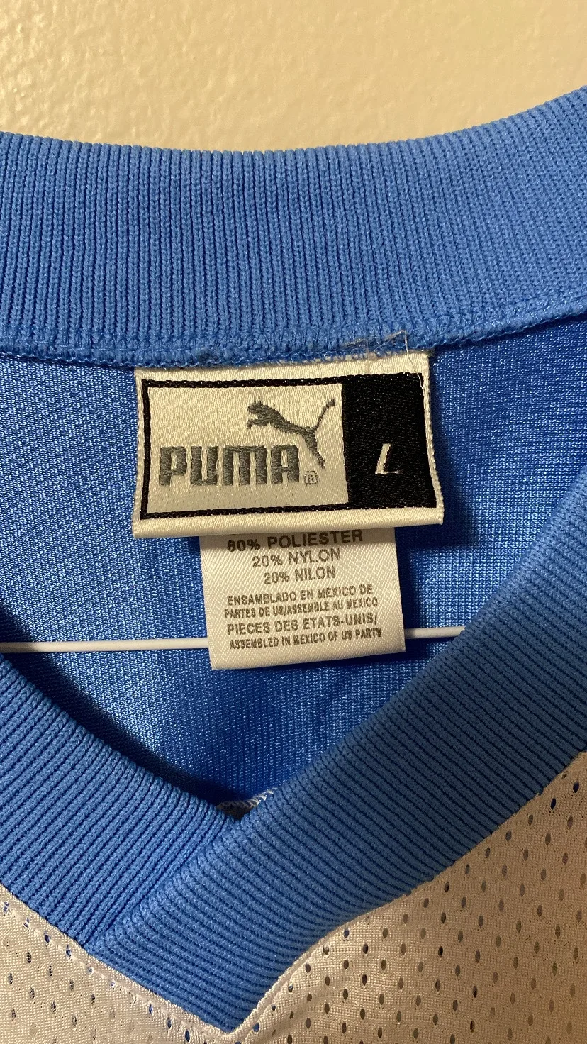 Vintage Puma Tennessee Titans Eddie George NFL Football Jersey L image indicator(3)