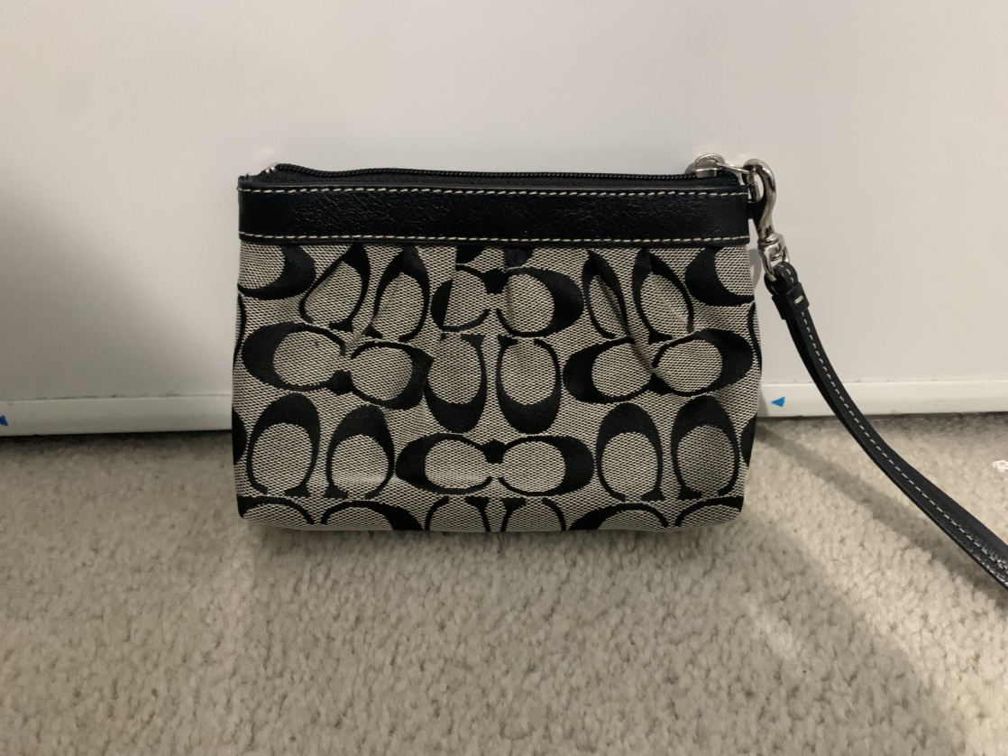 Coach Signature Wristlet