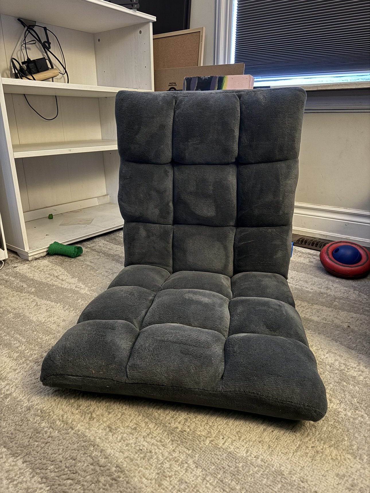 Velago Clam Adjustable Folding Plush Floor Gaming Chair - photo 2