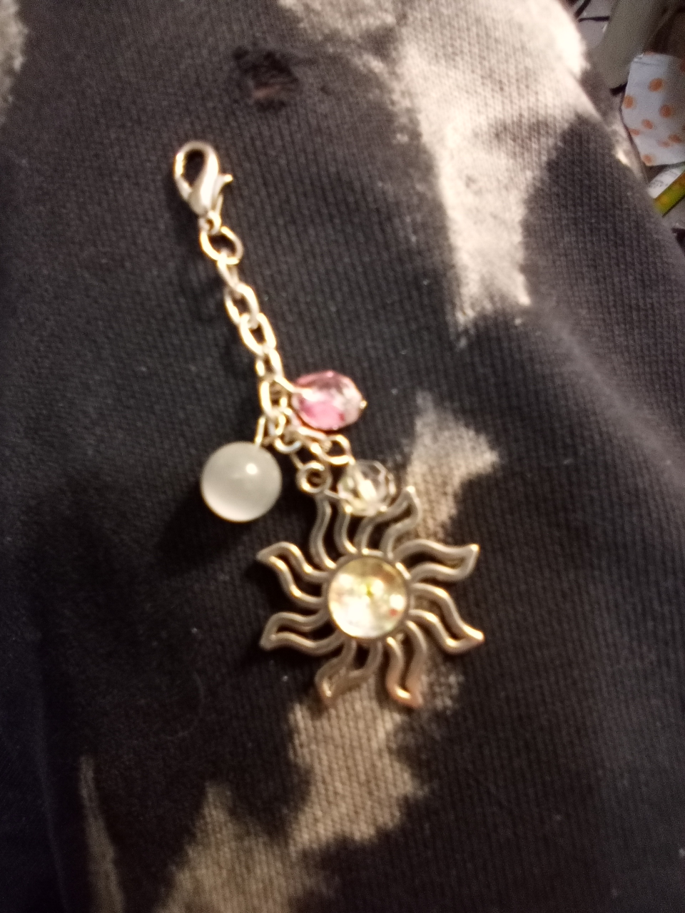 Sun Zipper Charm💞🥰♥️👍