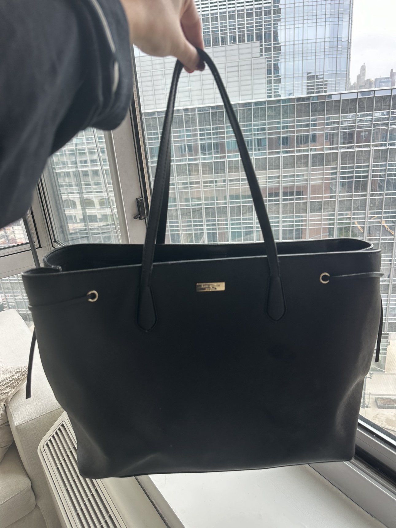 Kate Spade Black Tote Bag