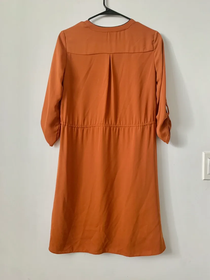 ‼️CLOSET DECLUTTER‼️ Rust H&M adjustable dress image indicator(3)