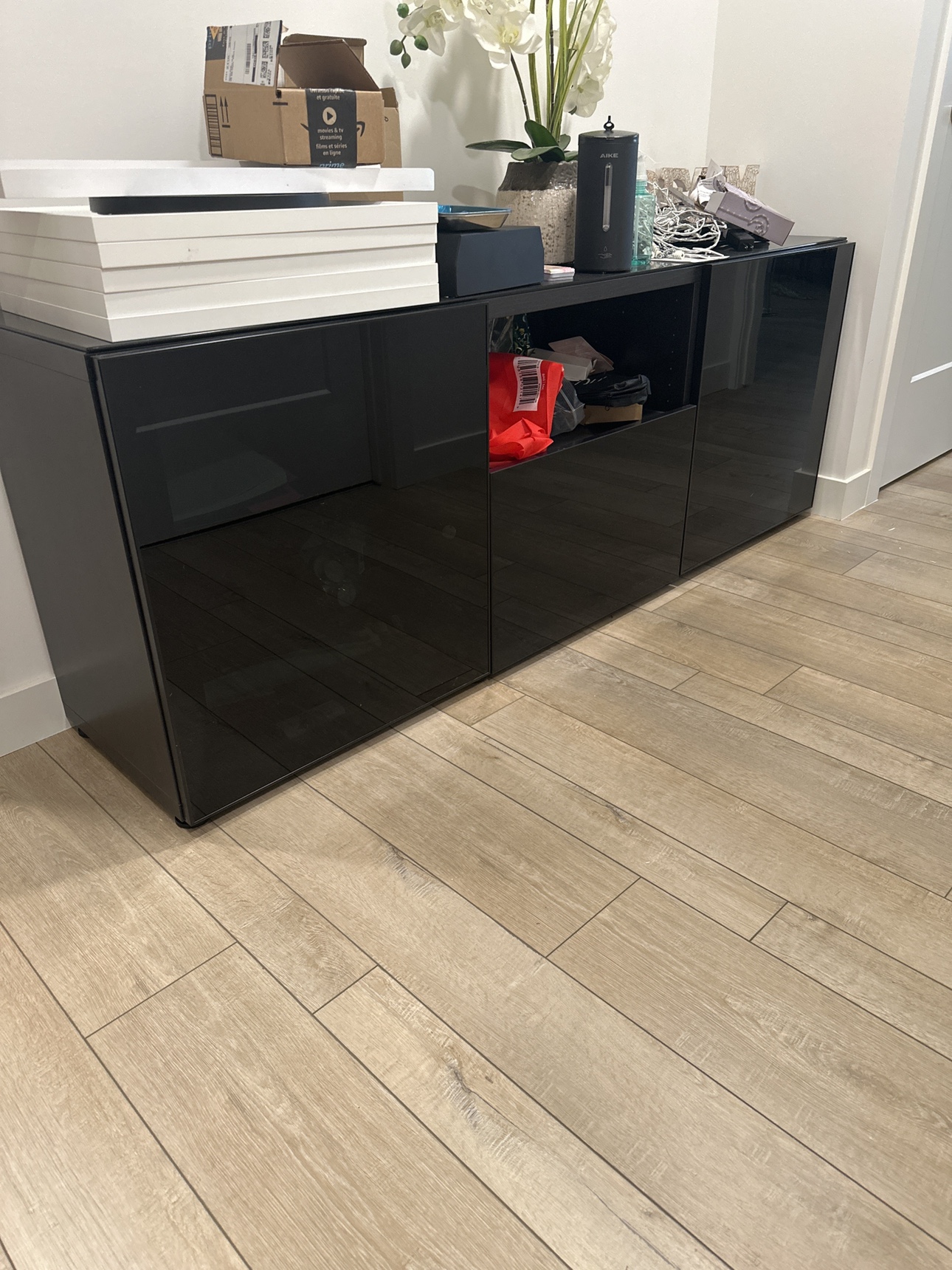 Black Entertainment Unit IKEA