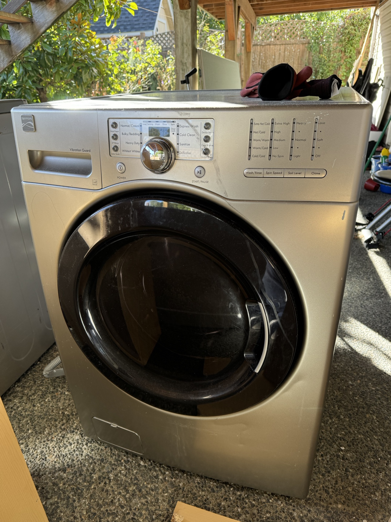 Kenmore Elite Front Load Washer and dryer - photo 5