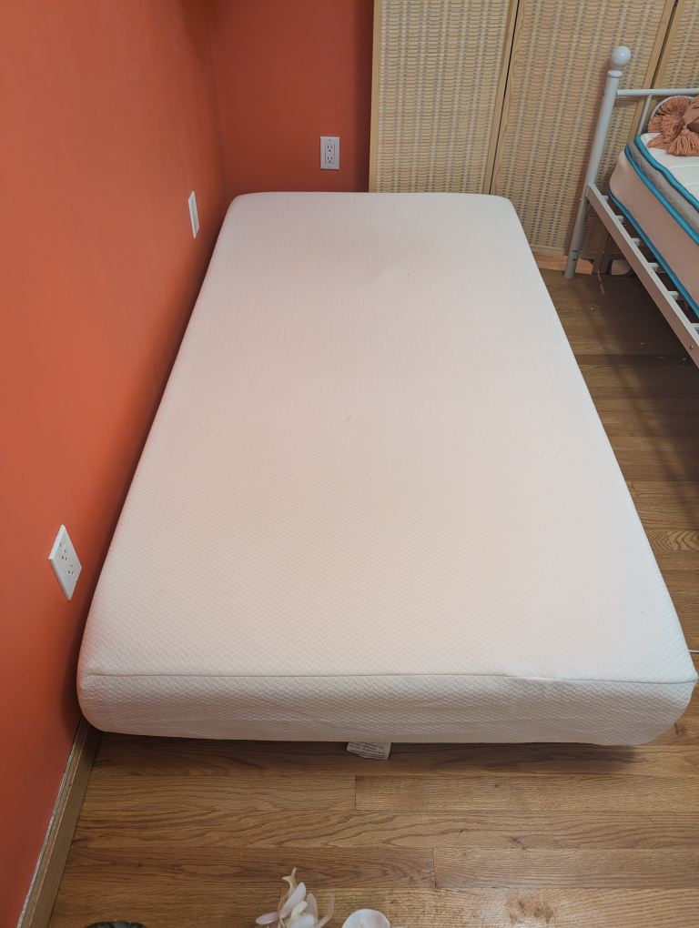 Pop-up trundle twin bed