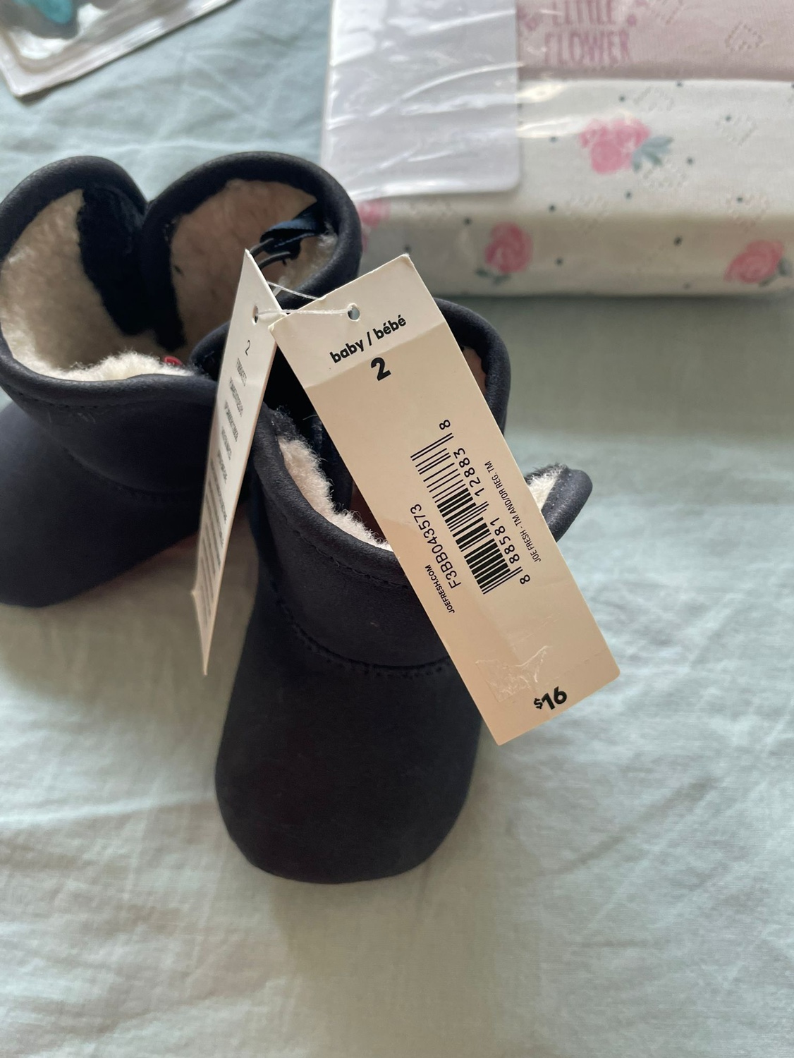 Baby Boots Size 2 Joe Fresh New - photo 2