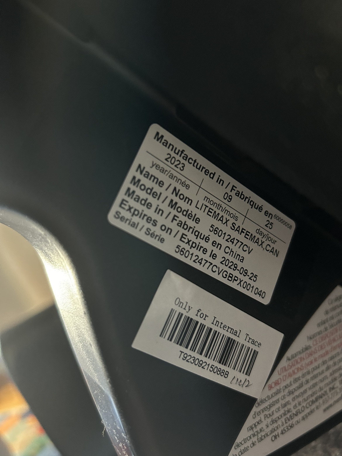 Evenflo Embrace Infant Car Seat - photo 4