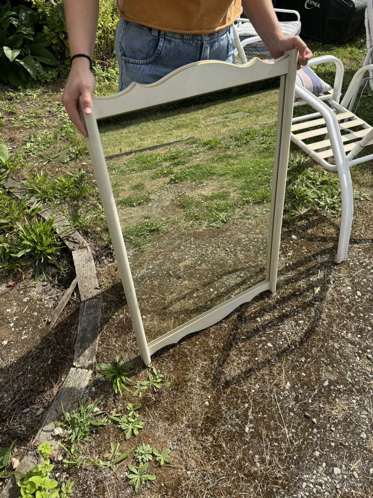 Off White Mirror