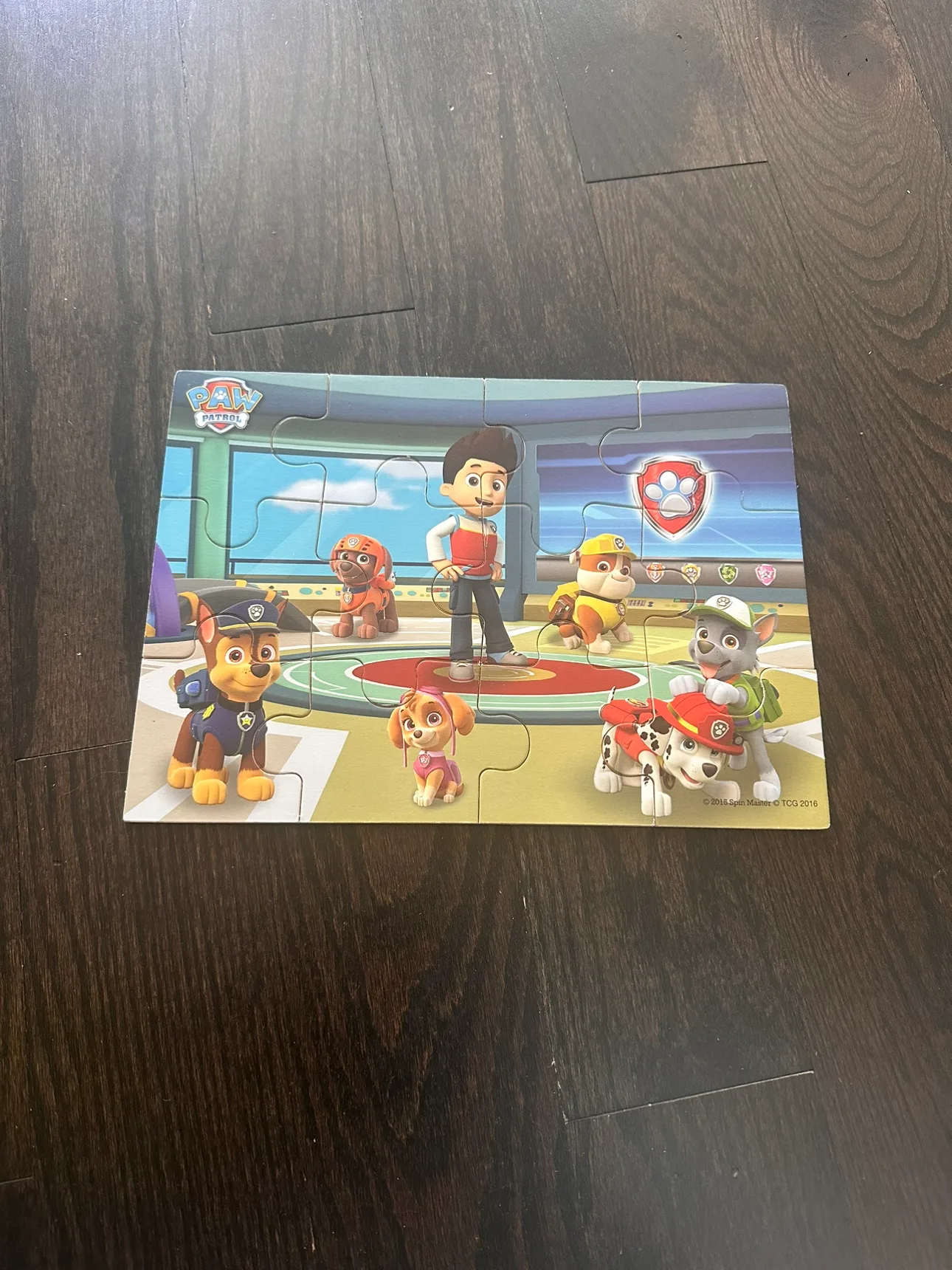 Paw Patrol 12 piece Wooden Puzzke thumbnail