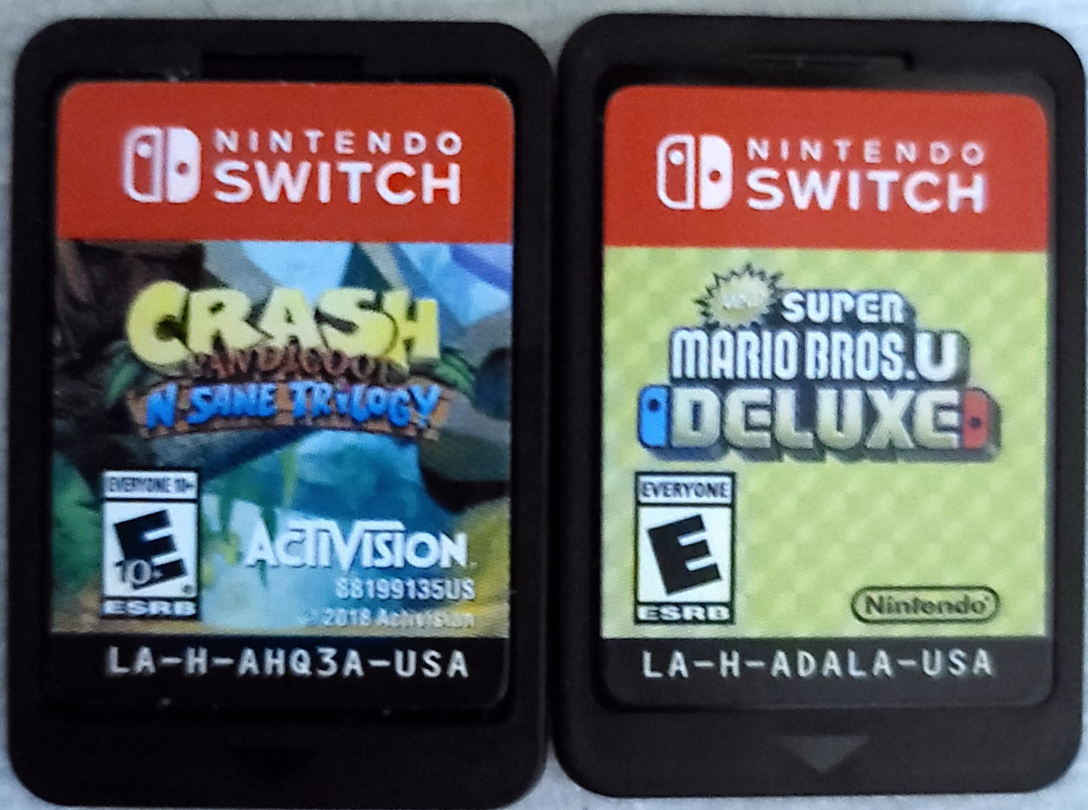 4 Nintendo Switch Game Cartridges - Zelda game case. - photo 2