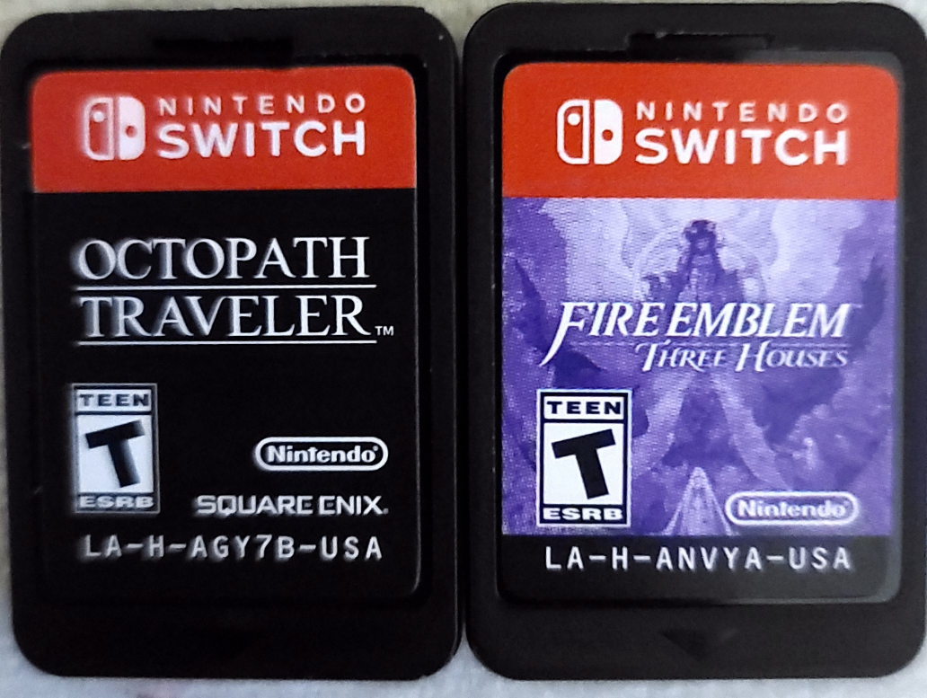 4 Nintendo Switch Game Cartridges - Zelda game case. - photo 3