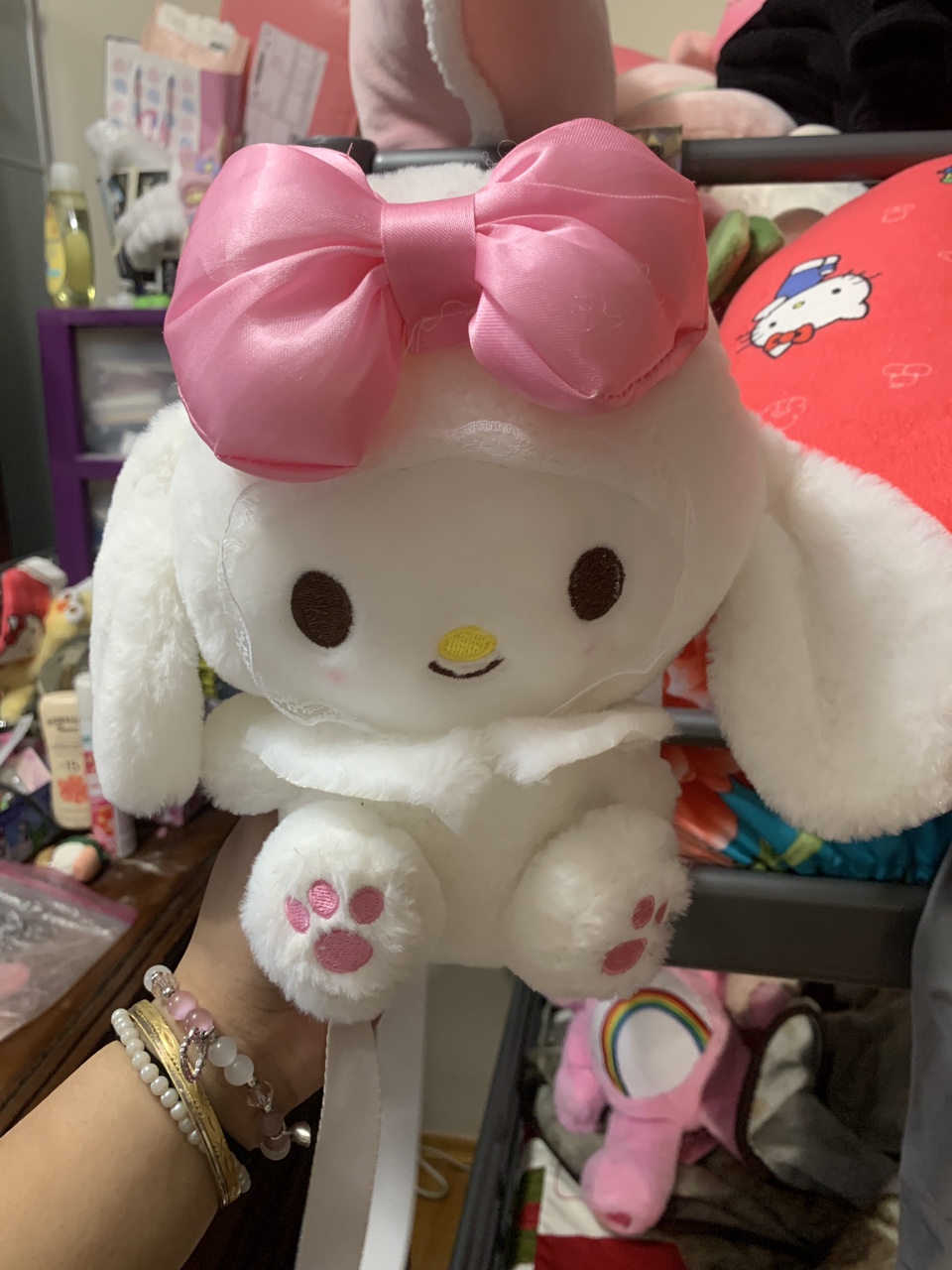 My Melody Plush Bag