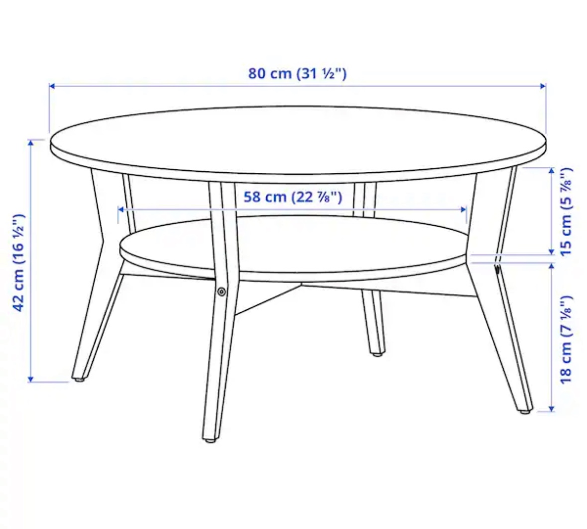 IKEA JOKOBFROS COFFEE TABLE - photo 3