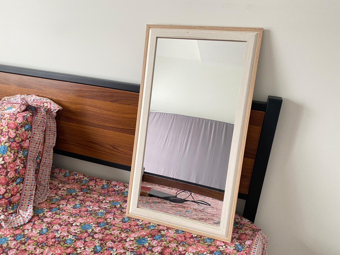 Wooden Framed Mirror - photo 3