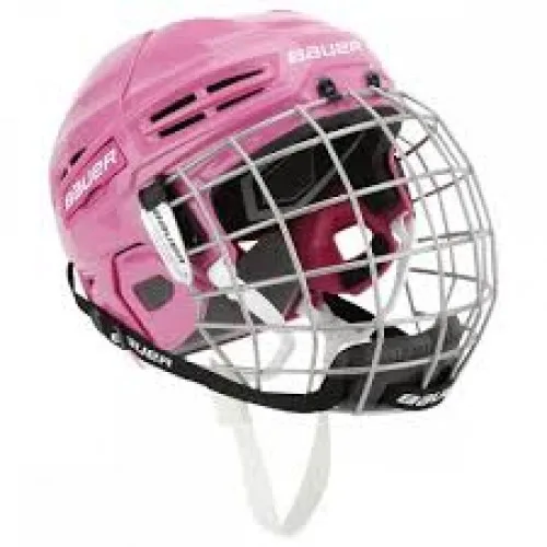 Bauer 2100 Helmet Combo - Pink