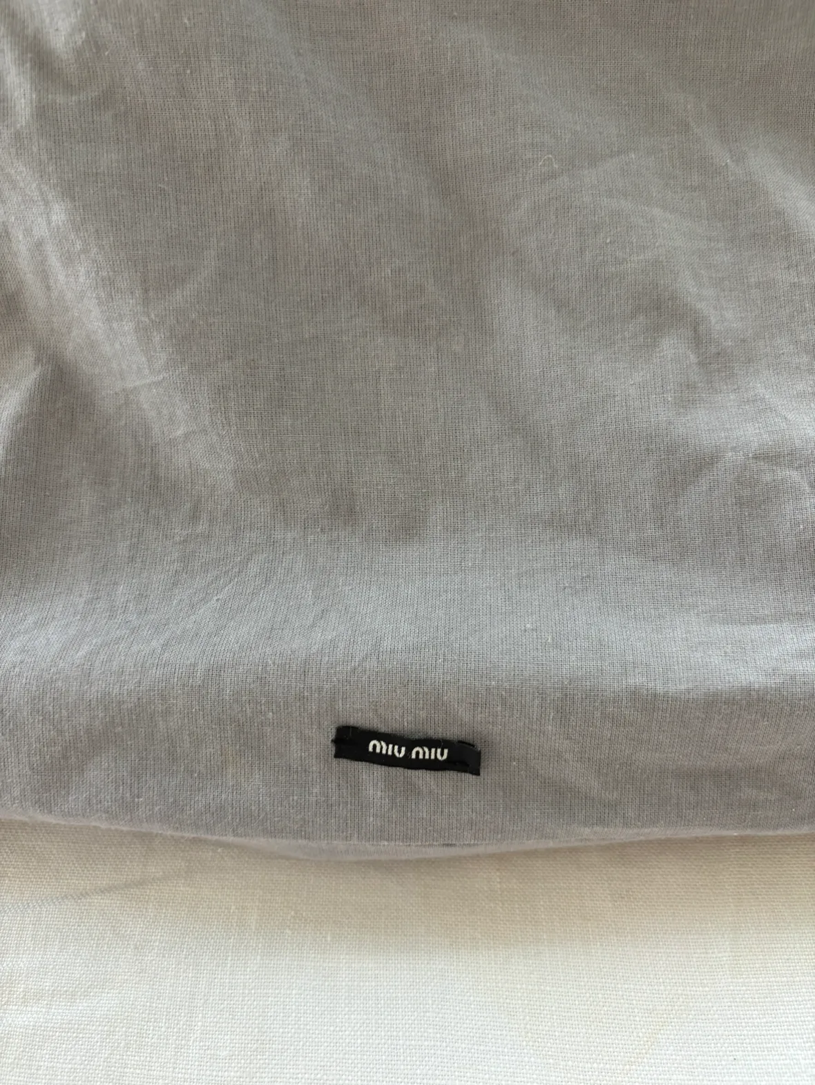 Miu Miu blue Matelasse coffer Leather Bag image indicator(3)