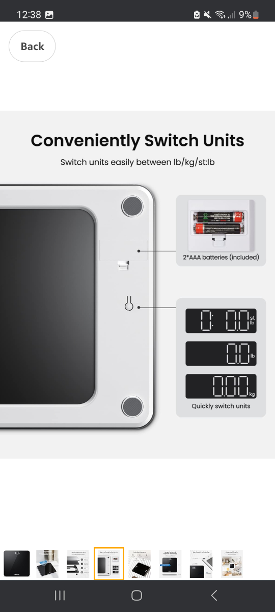 BRAND NEW DIGITAL BODAY WEIGHT SCALE FOR SALE - photo 5