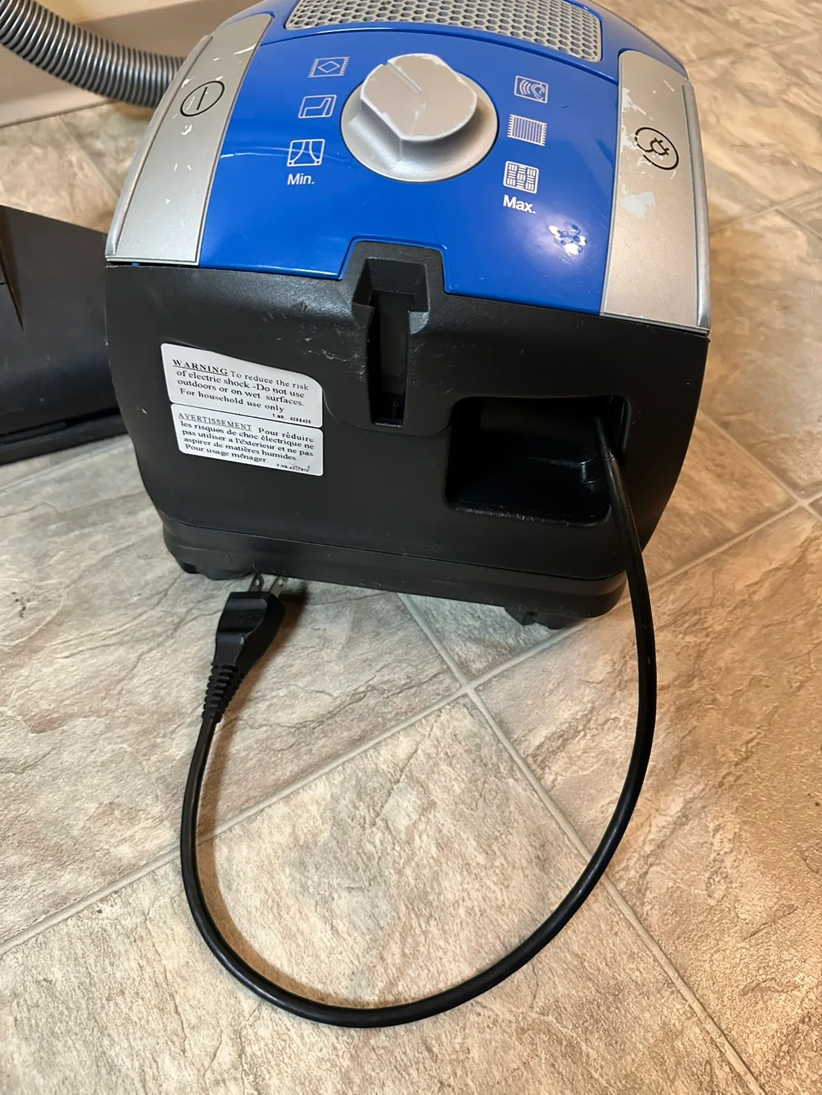 Miele S4212 Vacuum image indicator(6)