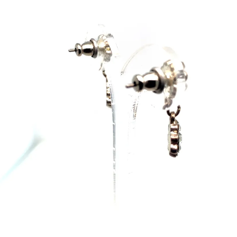 Crystal Flower Earrings image indicator(6)