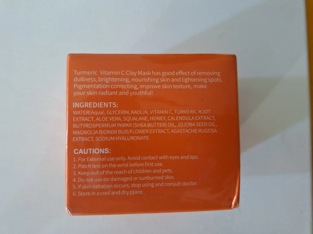 Ulluxe Turmeric Vitamin C Clay Mask New Sealed image indicator(3)