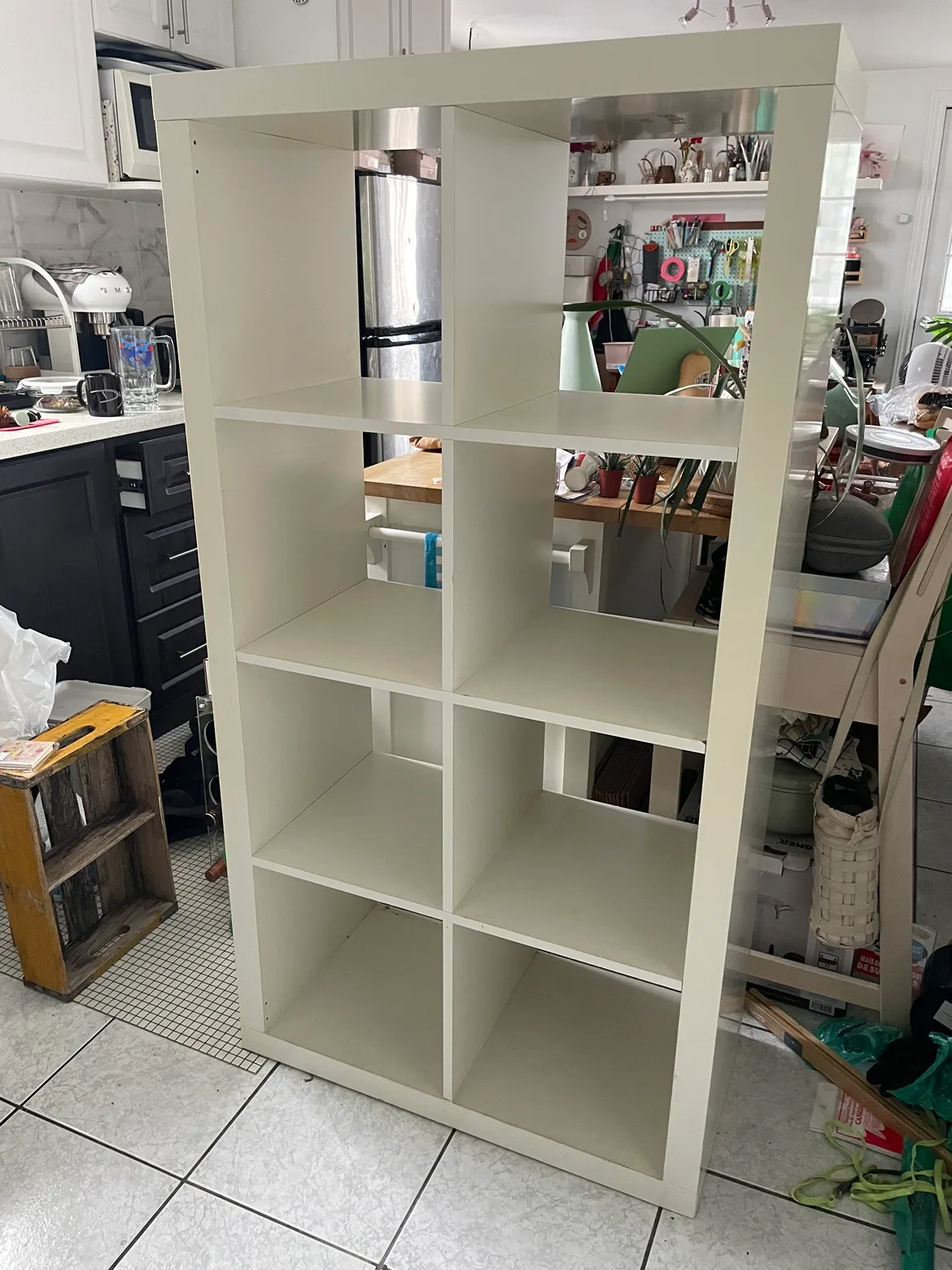 Ikea Kallax Cube Shelving Unit thumbnail