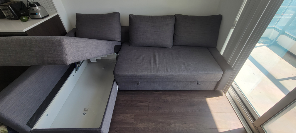 Grey IKEA Sofa Bed