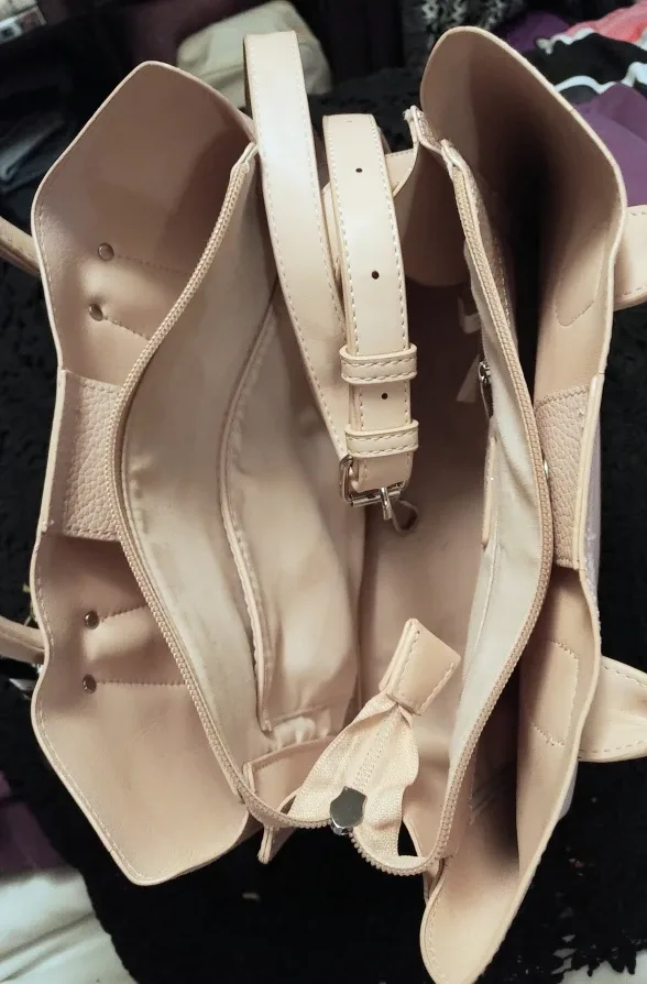 Beige-pink Mia&Luca Handbag image indicator(2)