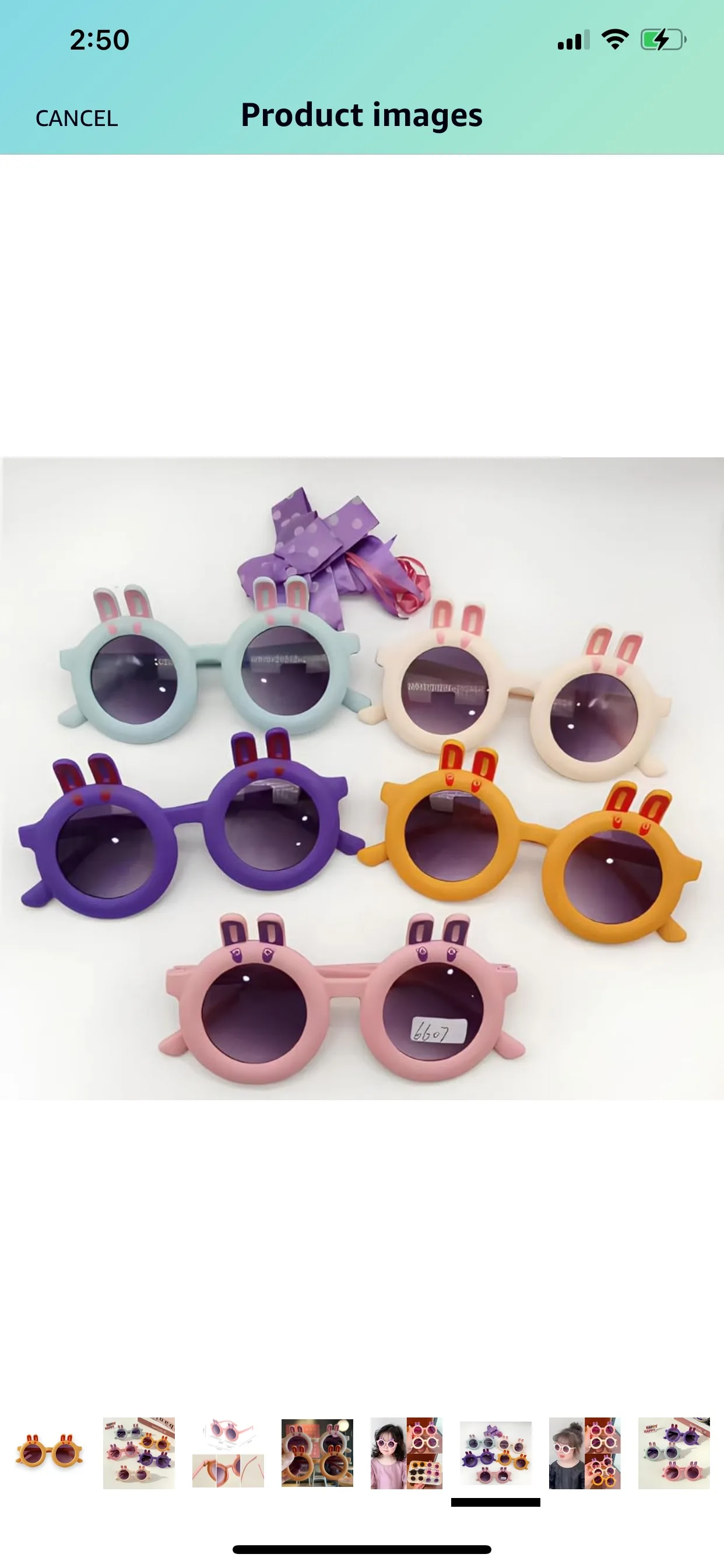 Brand new Kids Sunglasses, Sunglasses Bunny image indicator(5)