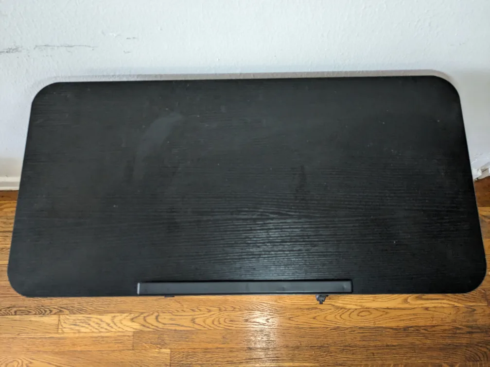 Adjustable Desk with Wheels image indicator(2)