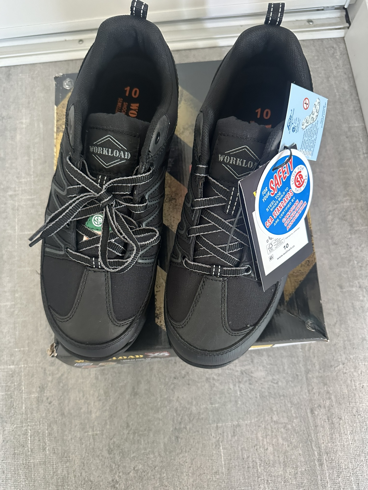 Workload Men's Norseman Safety Work Shoes, - photo 3