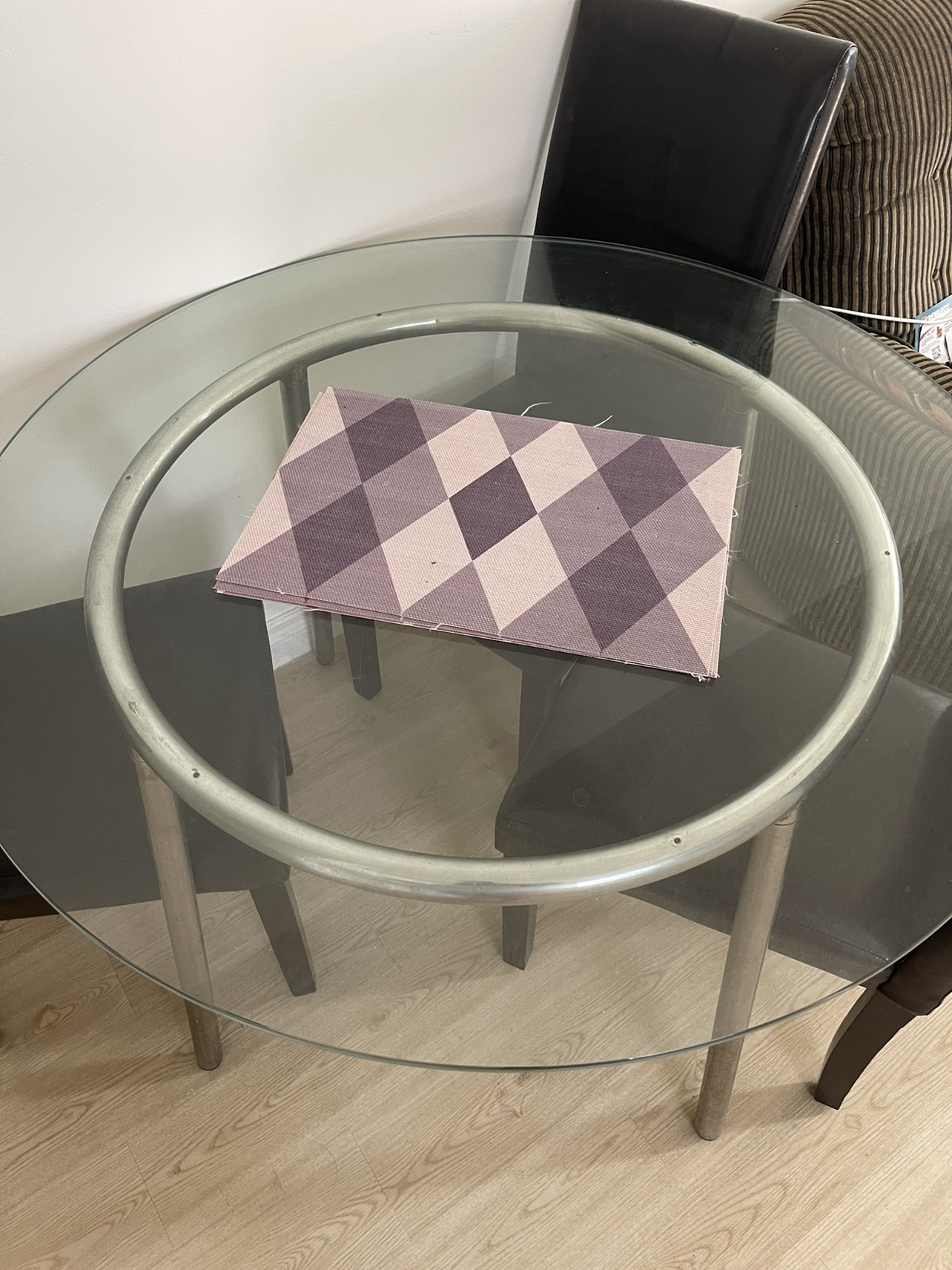 Glass Dining Table and Three Chairs - photo 2