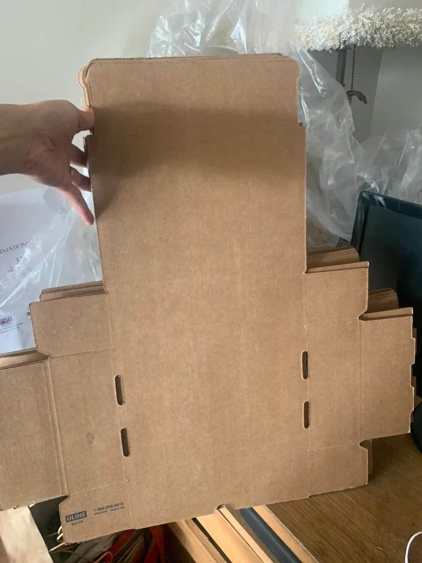 9 new Kraft Literature Mailers shipping boxes for small business image indicator(2)