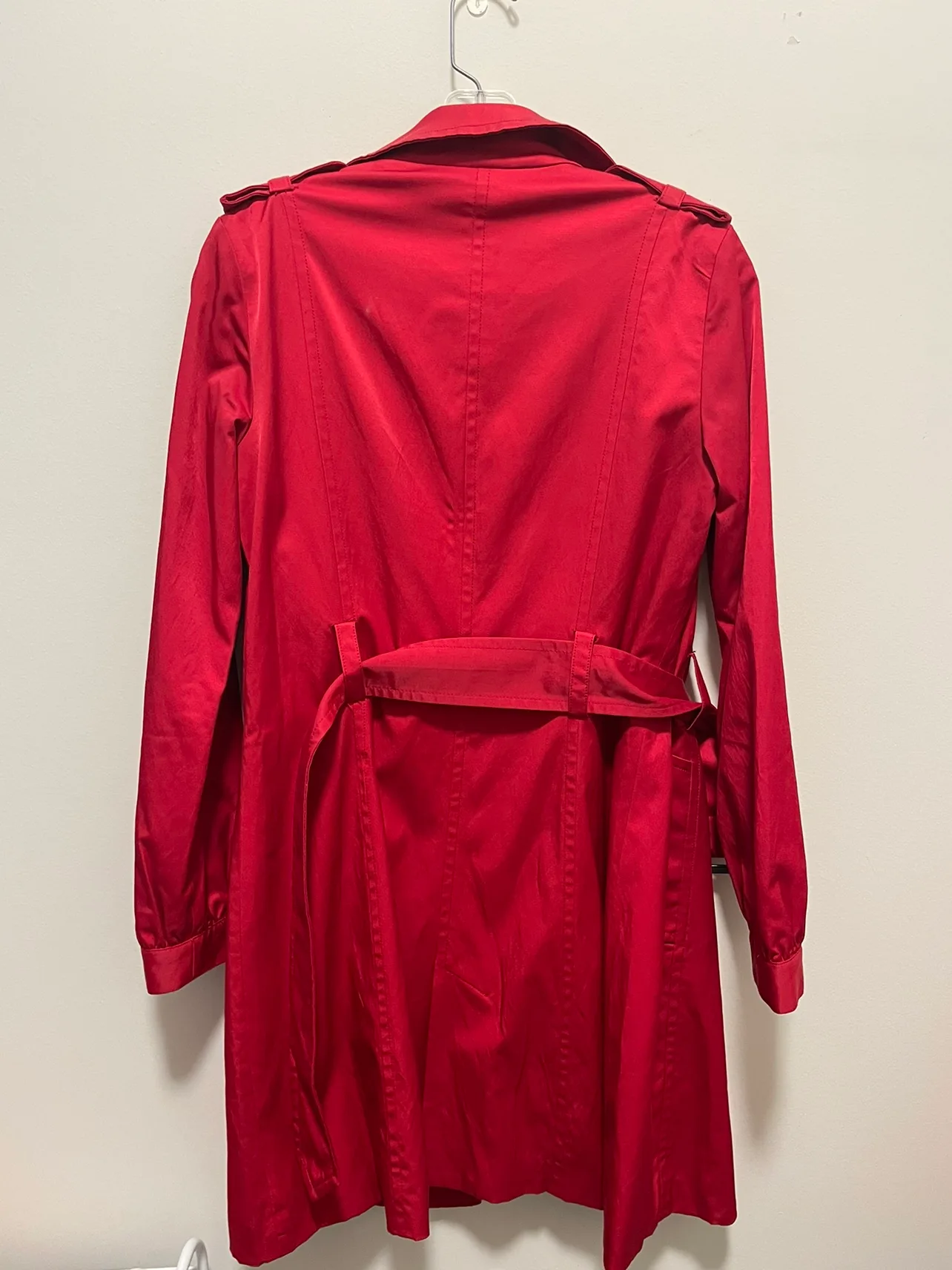 Red Trench Coat - Mango Suit image indicator(4)