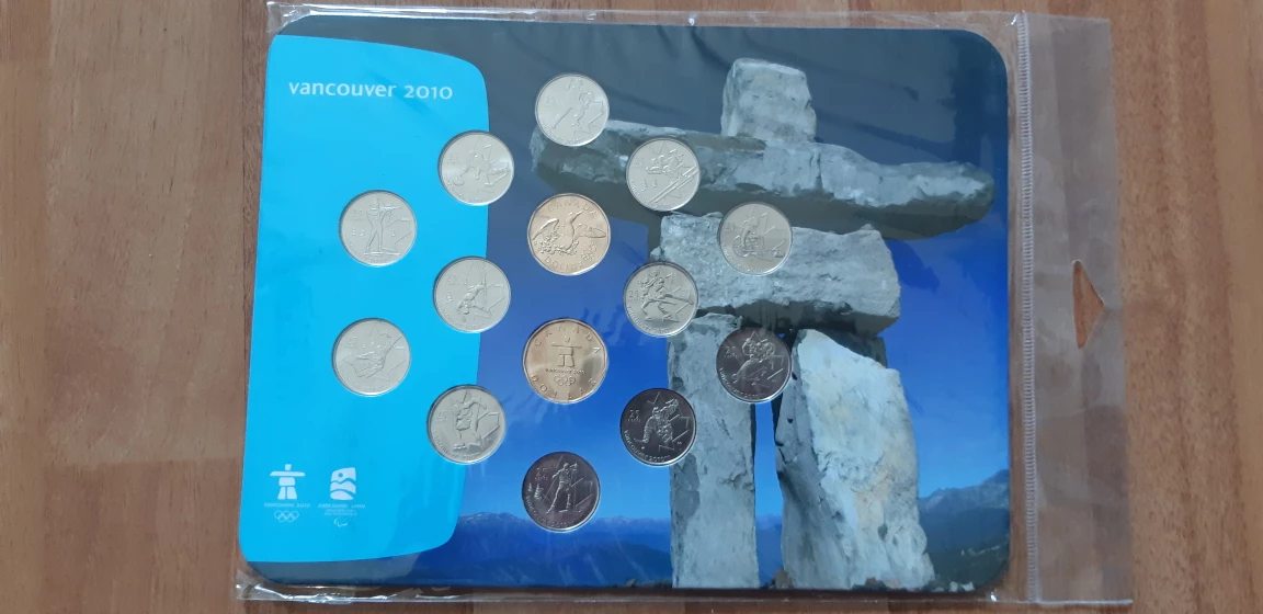 Vancouver 2010 Olympic coins set - photo 2